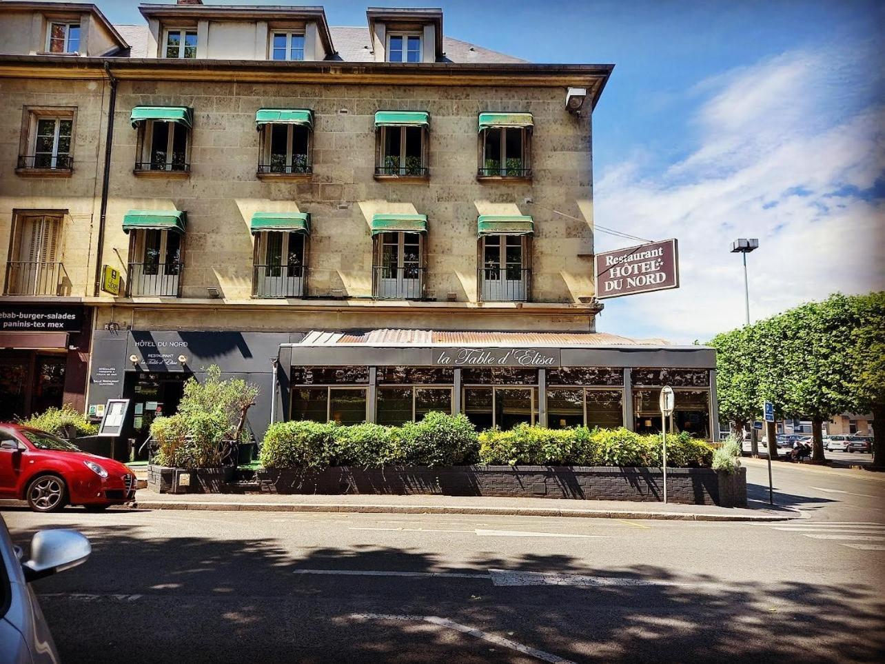 Logis - Hotel Du Nord Et Restaurant La Table D'Elisa Compiègne Exteriér fotografie